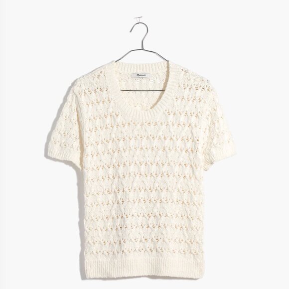 Madewell Sweaters - Madewell Cotton Carrington Sweater Tee | Size Small
